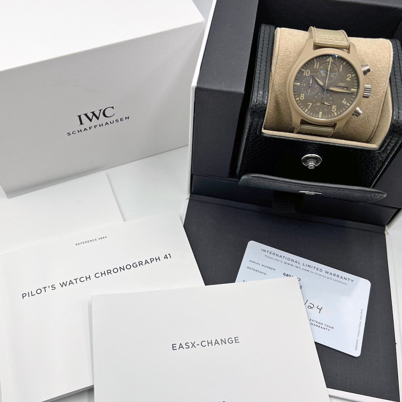 IWC Schaffhausen - Pre - Owned Pilot’s Watch Chrono TOP GUN Mojave Desert (IW389402)