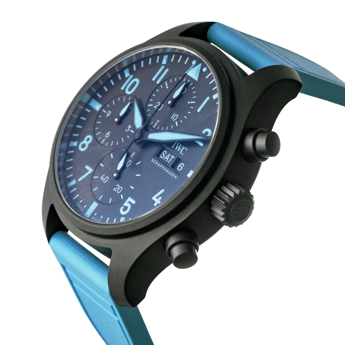 IWC Schaffhausen - Pre-Owned Pilot's Watch Chronograph 41 George Russell (IW389411)