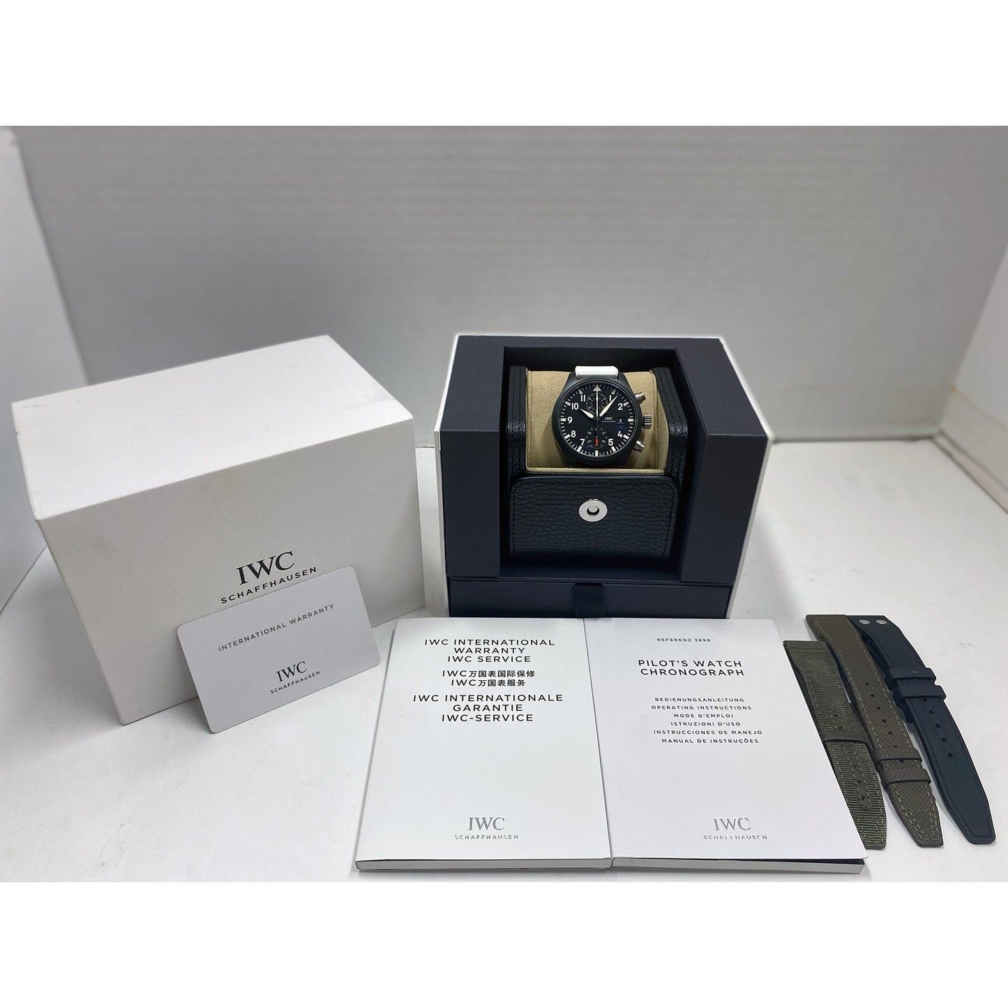 IWC Schaffhausen - Pre - owned Pilot's Watch Chronograph TOP GUN (IW389001)
