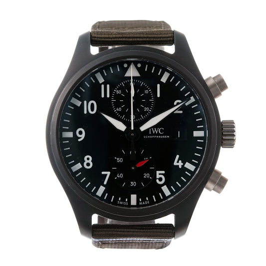 IWC Schaffhausen - Pre - owned Pilot's Watch Chronograph TOP GUN (IW389001)