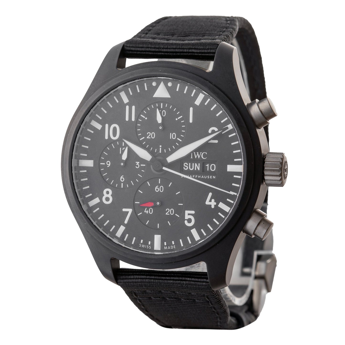 IWC Schaffhausen - Pre - Owned Pilot's Watch Chronograph TOP GUN (IW389101)