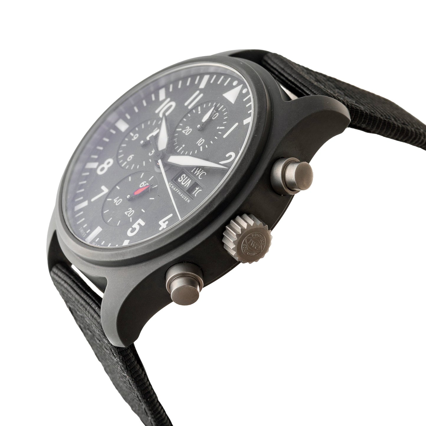 IWC Schaffhausen - Pre - Owned Pilot's Watch Chronograph TOP GUN (IW389101)