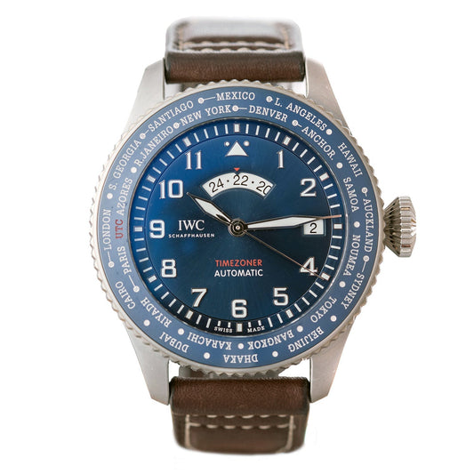 IWC Schaffhausen - Pre - Owned Pilot’s Watch Timezoner “Le Petit Prince” (IW395503)