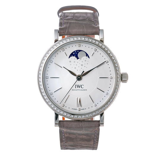 IWC Schaffhausen - Pre - Owned Portofino Automatic Moon Phase 37 (IW459008)