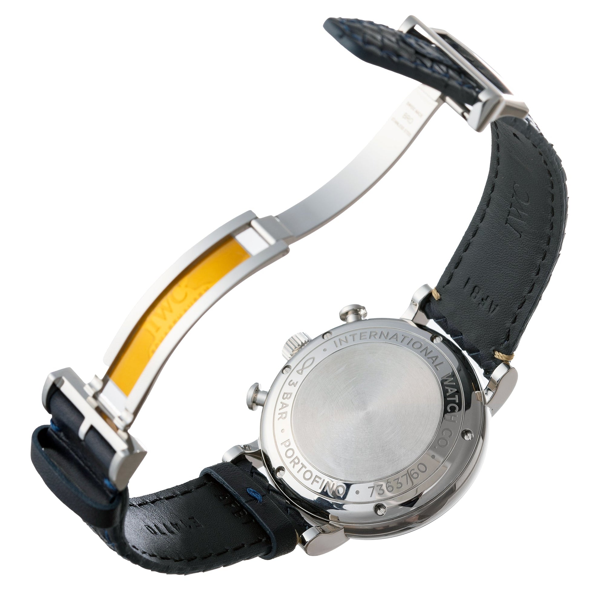 IWC Schaffhausen - Pre - Owned Portofino Chronograph Blue Dial (IW391036)