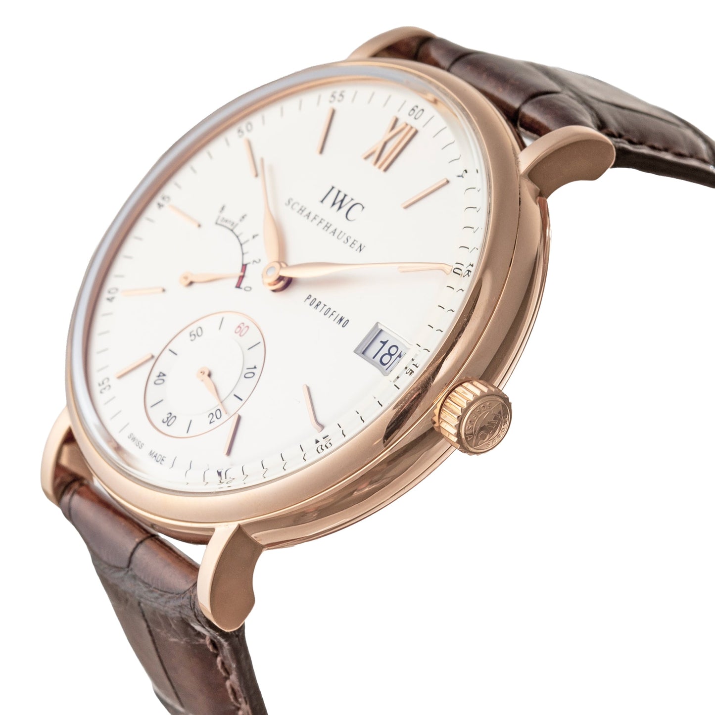 IWC Schaffhausen - Pre-Owned Portofino Hand-Wound Eight Days (IW510107)