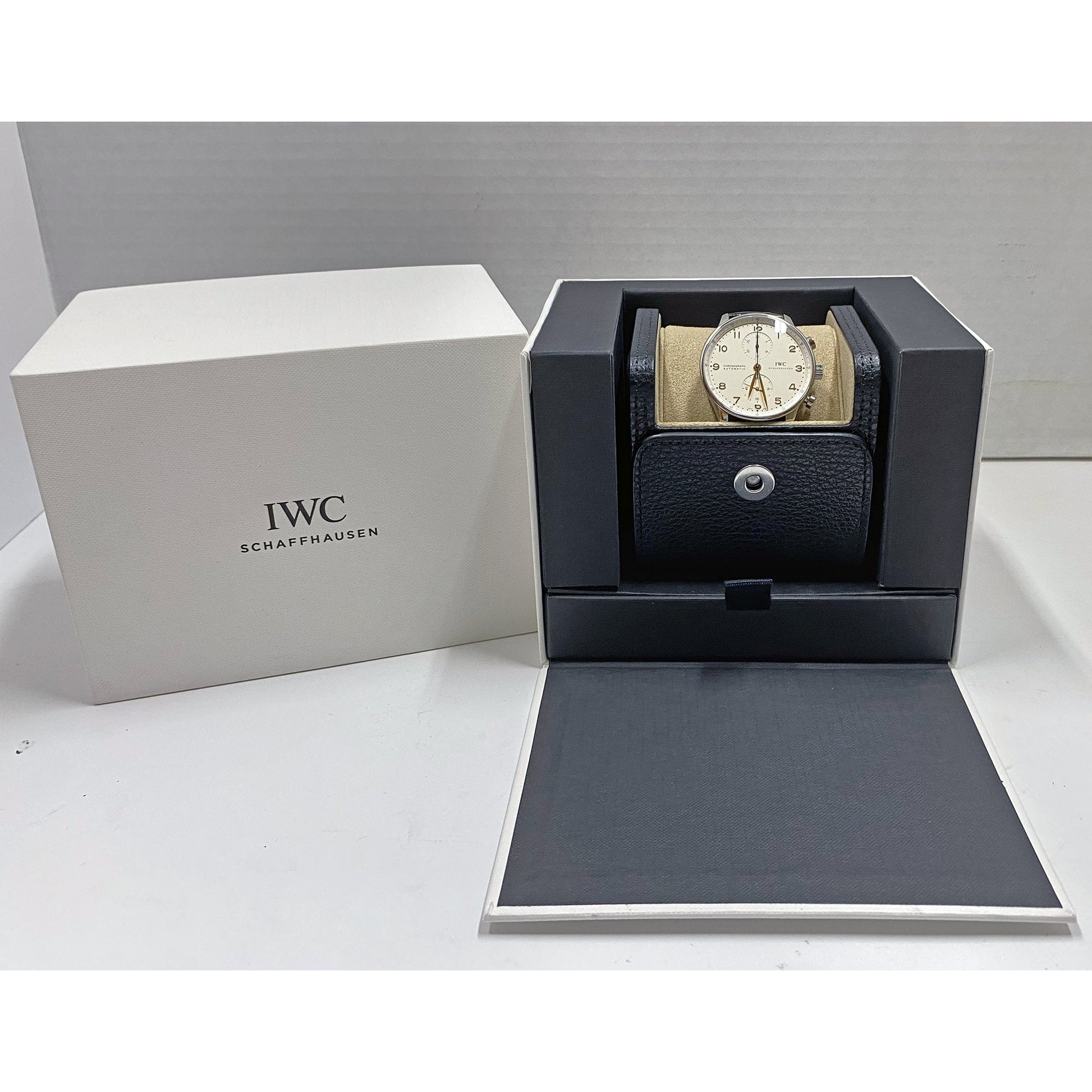 IWC Schaffhausen - Pre-Owned Portugieser Chronograph Steel (IW371401)