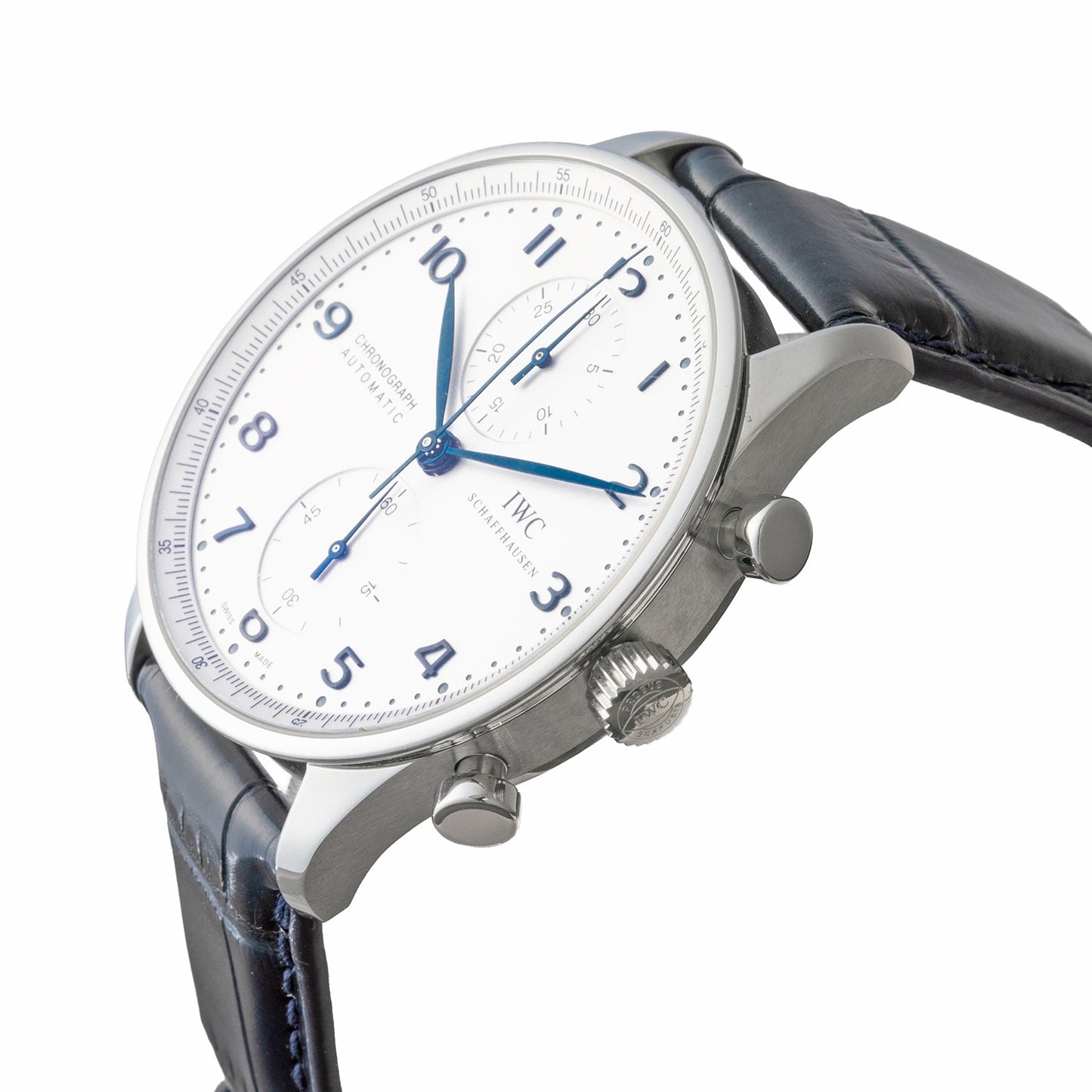 IWC Schaffhausen - Pre - Owned Portugieser Chronograph Steel (IW371446)