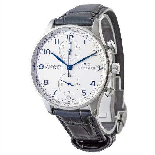 IWC Schaffhausen - Pre - Owned Portugieser Chronograph Steel (IW371446)
