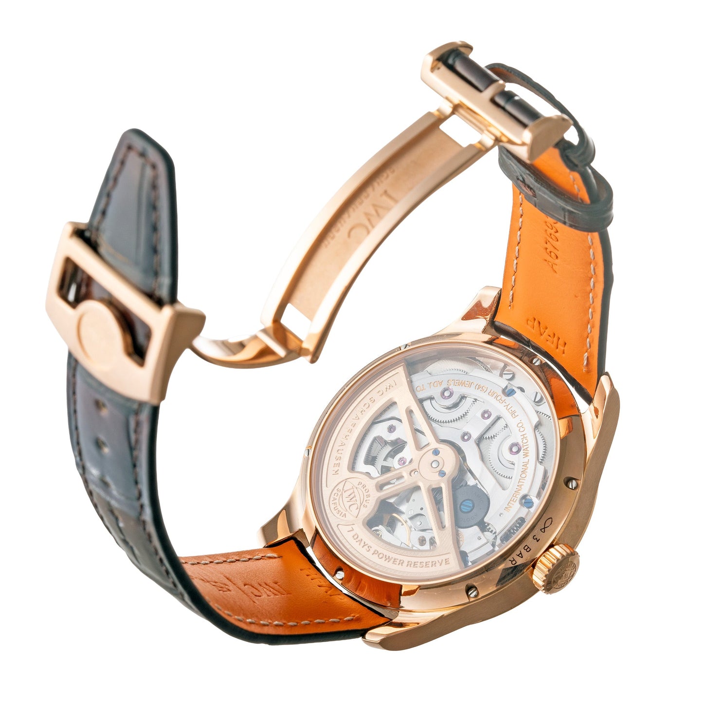 IWC Schaffhausen - Pre-Owned Portugieser Perpetual Calendar 44mm Rose Gold (IW503302)