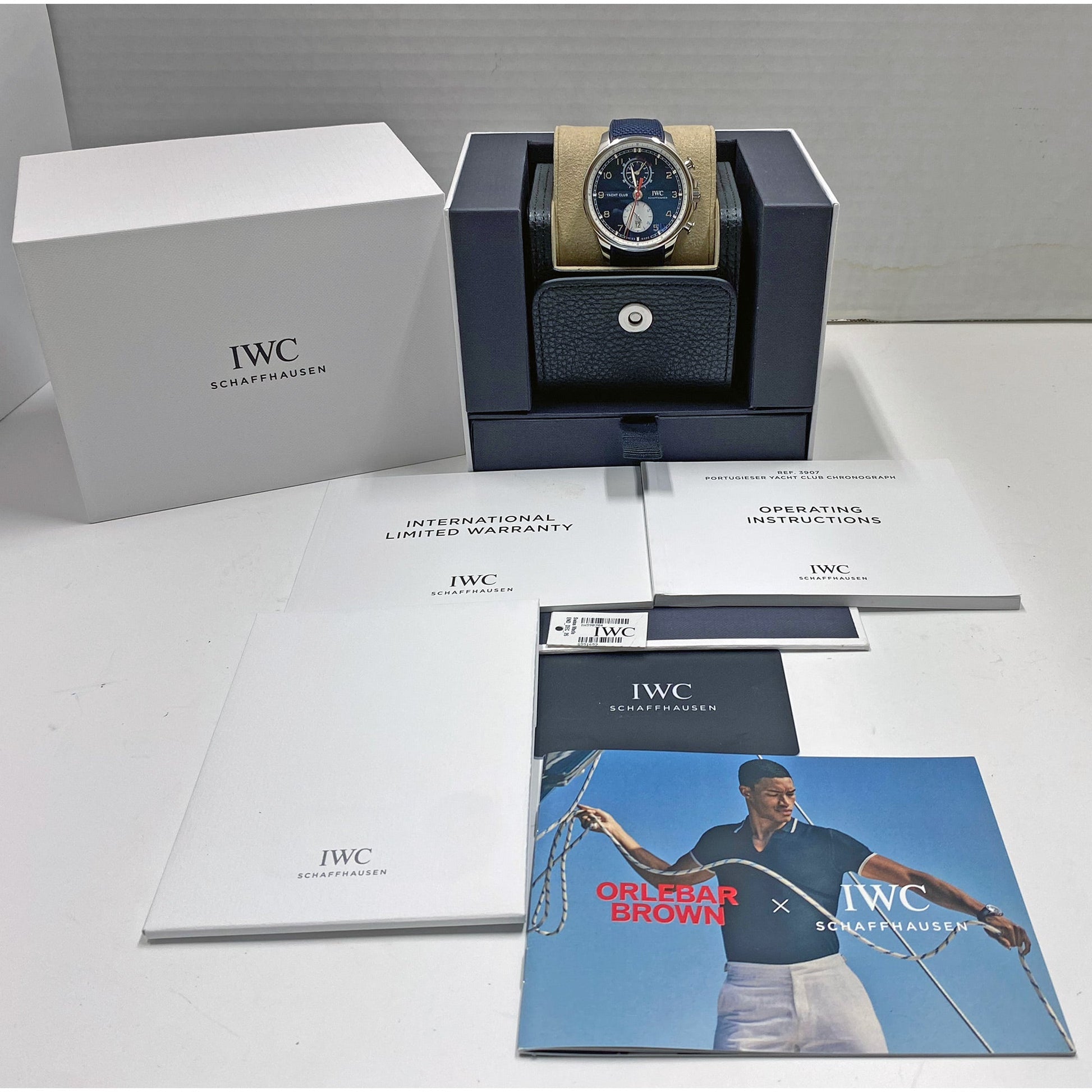 IWC Schaffhausen - Pre-owned Portugieser Yacht Club Chrono Orlebar Brown (IW390704)