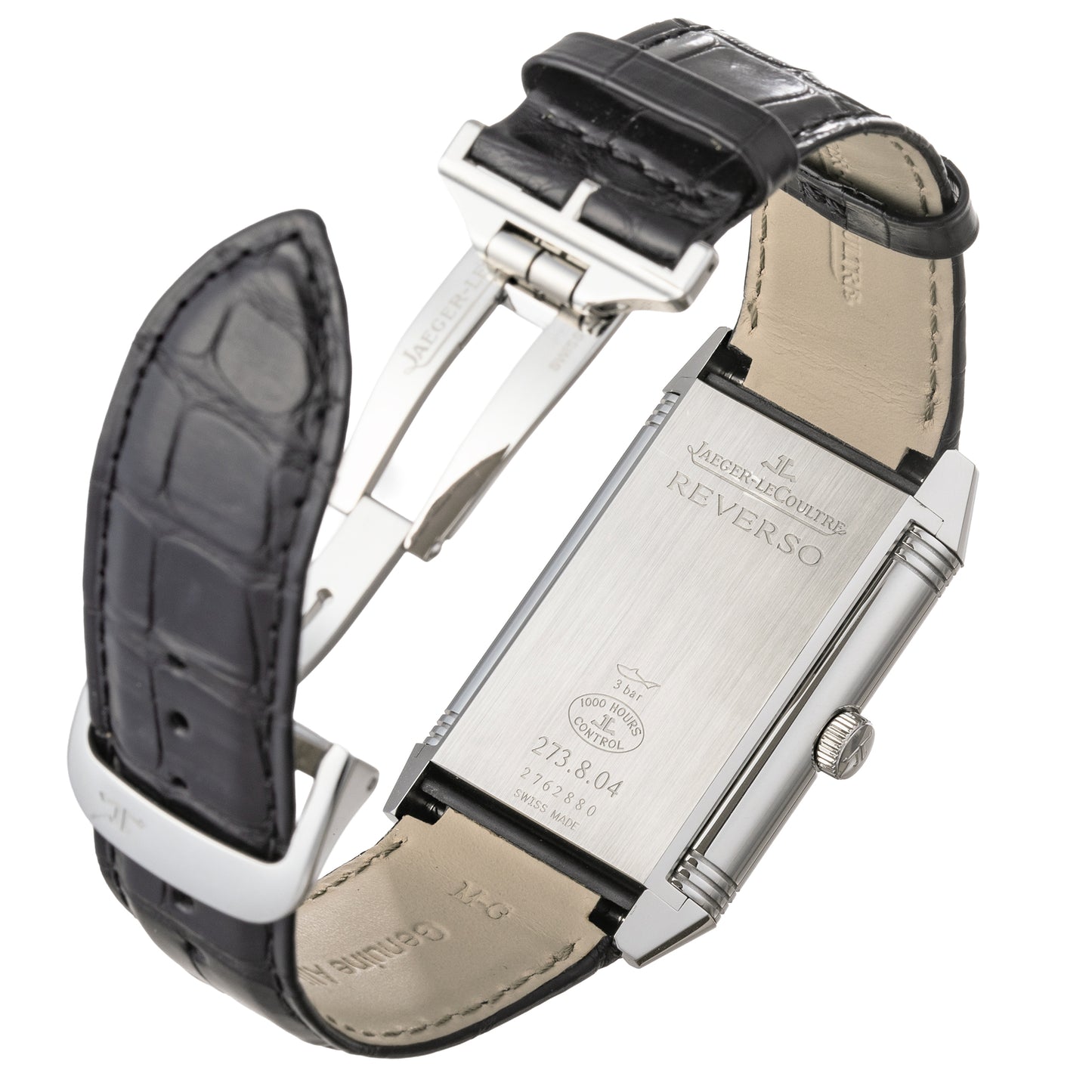 Pre-Owned Grande Reverso 976 Steel Watch (Q3738420)