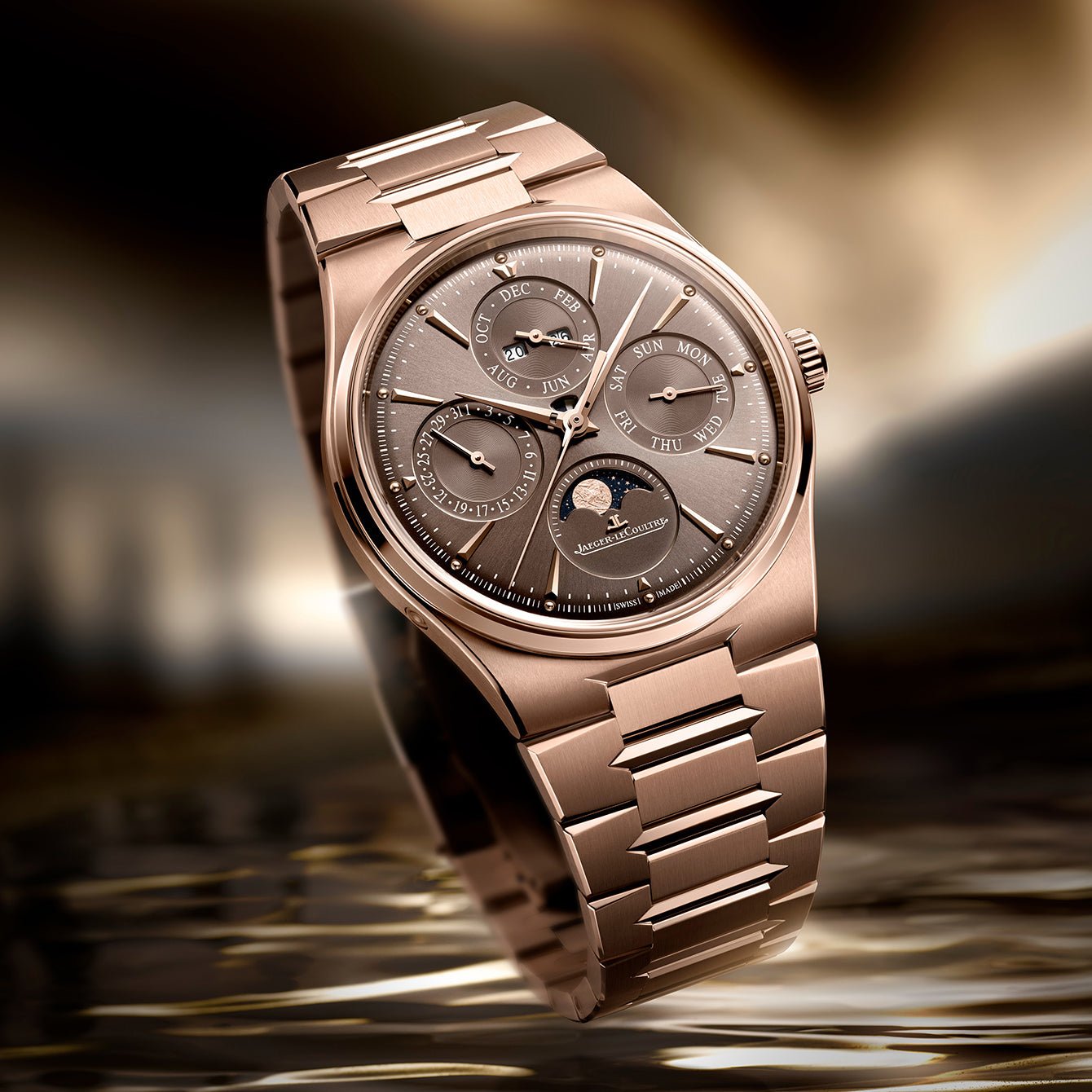 Jaeger - LeCoultre - Master Control Perpetual Calendar 39mm Pink Gold (Q417216J)