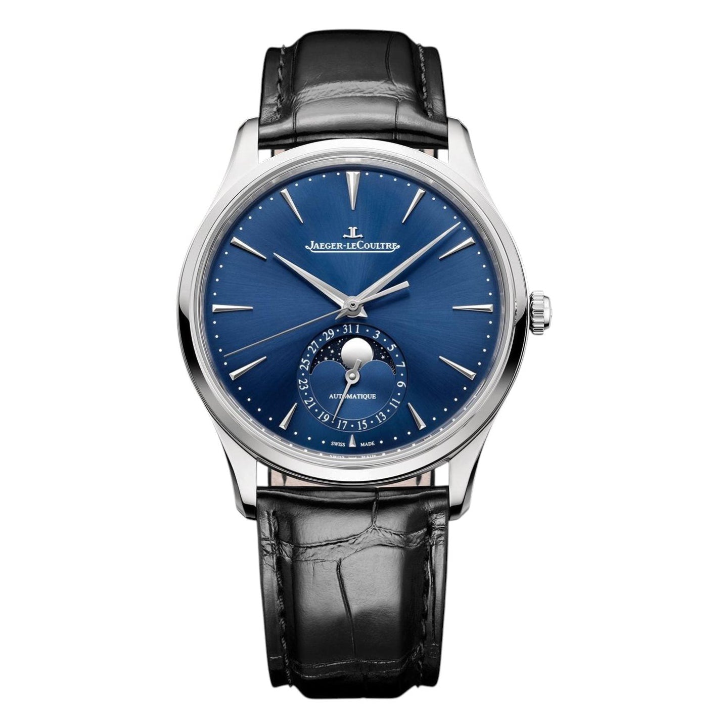 Jaeger - LeCoultre - Master Ultra Thin Moon 39mm Blue Dial Steel (Q1368480)