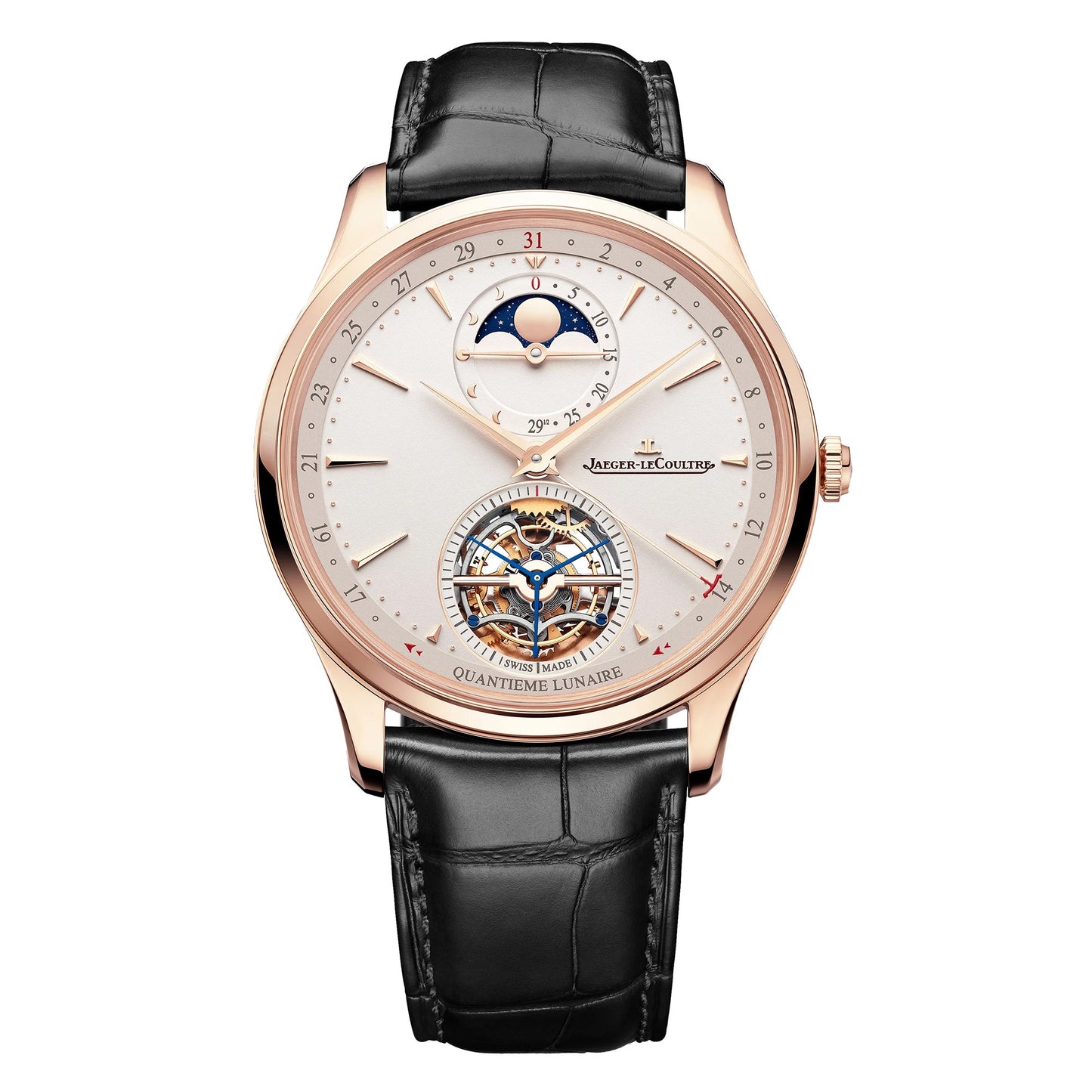 Jaeger - LeCoultre - Master Ultra Thin Tourbillon Moon Pink Gold (Q169242J)