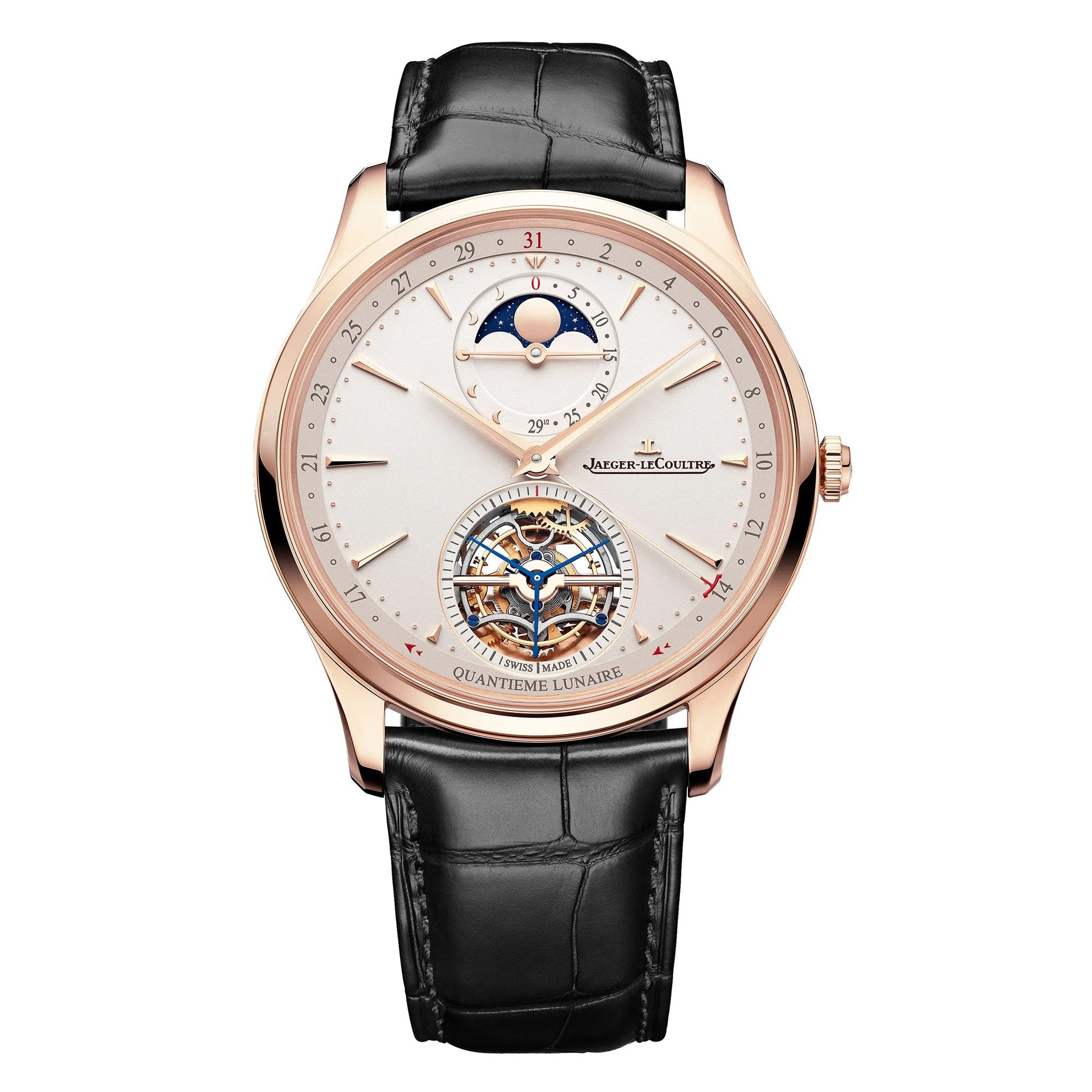 Jaeger - LeCoultre - Master Ultra Thin Tourbillon Moon Pink Gold (Q169242J)