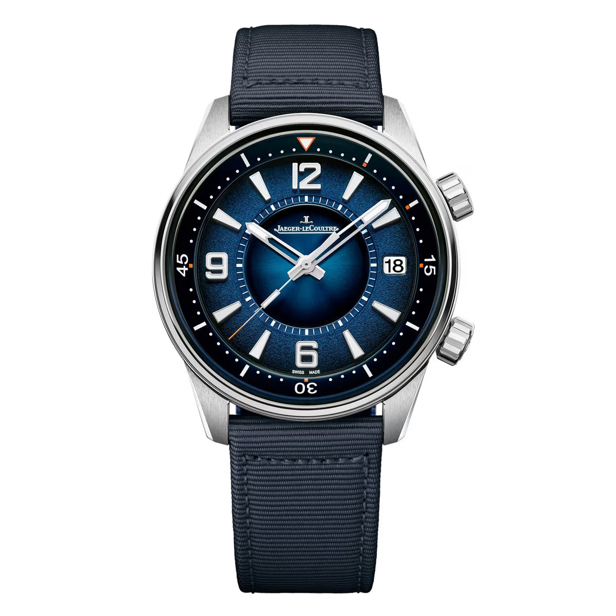 Jaeger-LeCoultre - Polaris Date 40mm Blue Dial Steel Watch (Q9128981)
