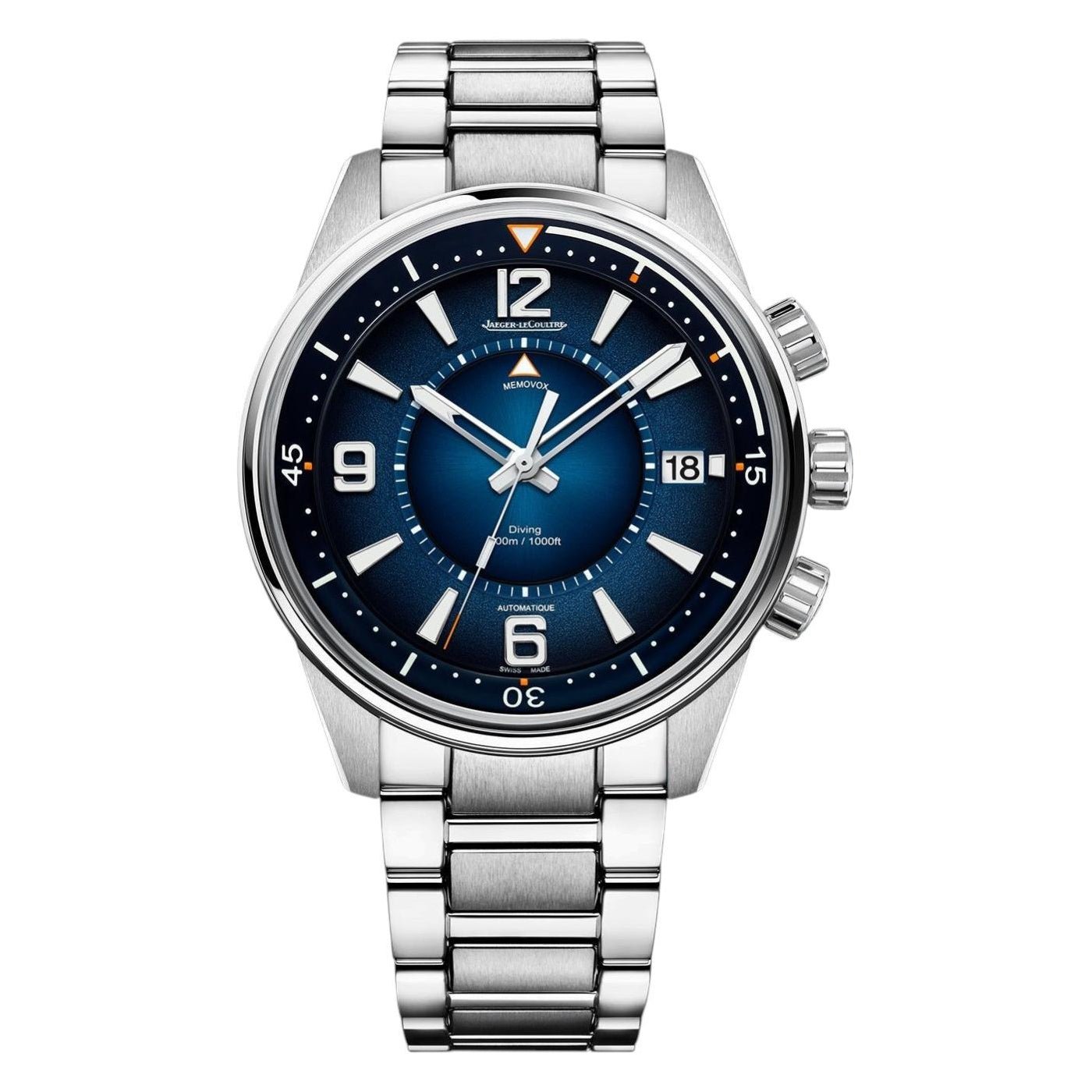 Jaeger - LeCoultre - Polaris Mariner Memovox Blue Dial Steel (Q903818J)