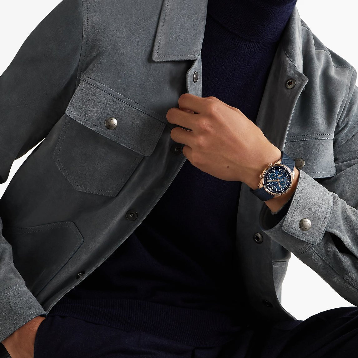 Jaeger - LeCoultre - Polaris Perpetual Calendar Blue (Q9082681)