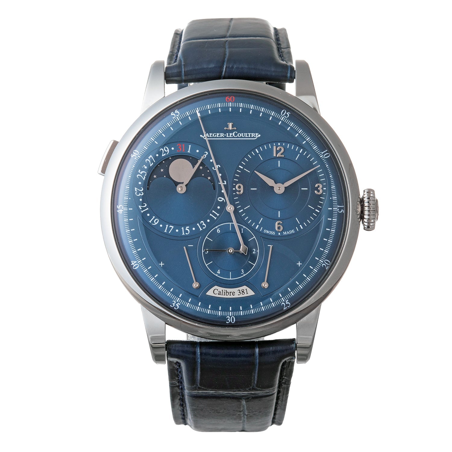 Jaeger - LeCoultre - Pre - Owned Duometre Quantieme Lunaire Steel (Q604848J)