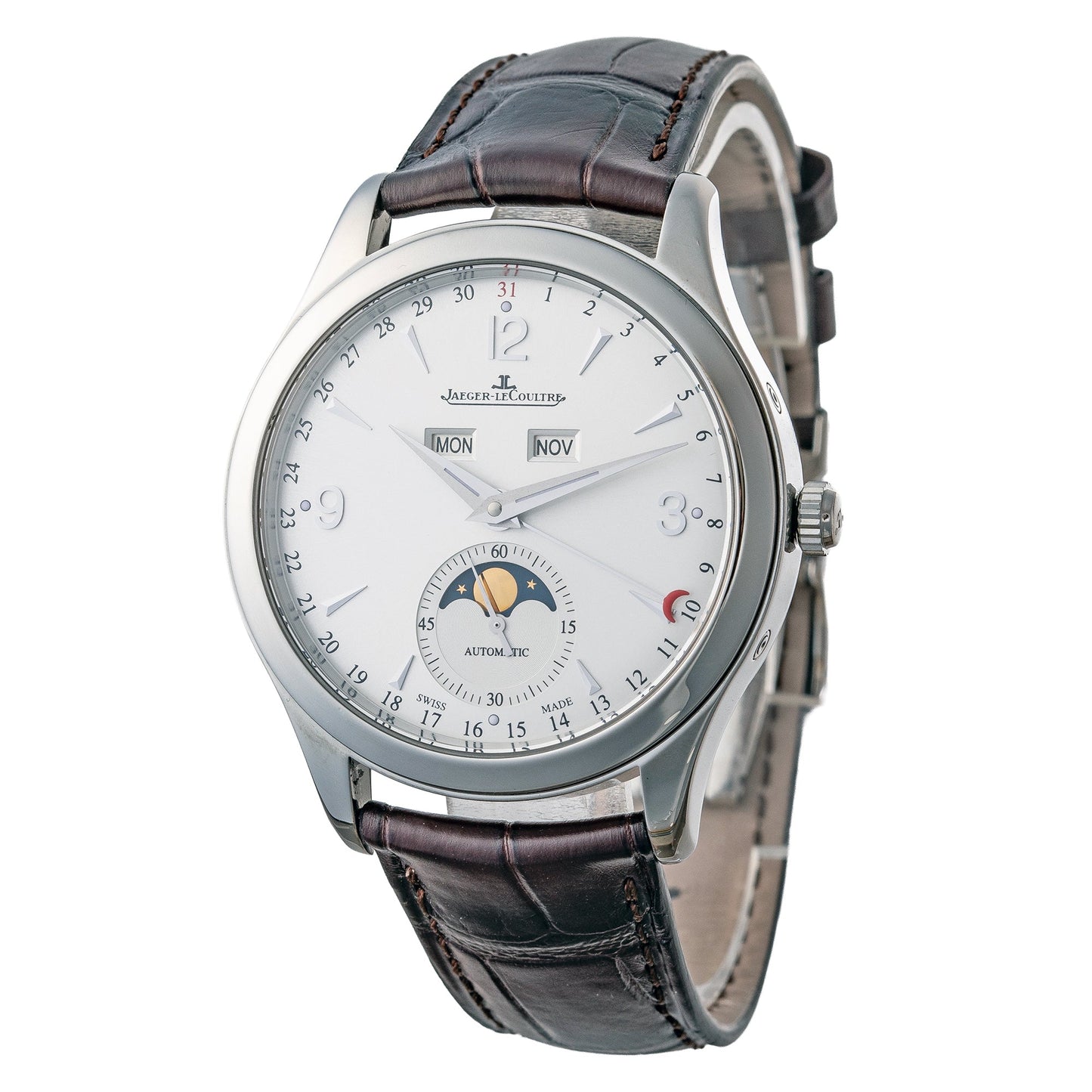 Jaeger - LeCoultre - Pre - Owned Master Control Calendar 39mm Steel (Q1558420)