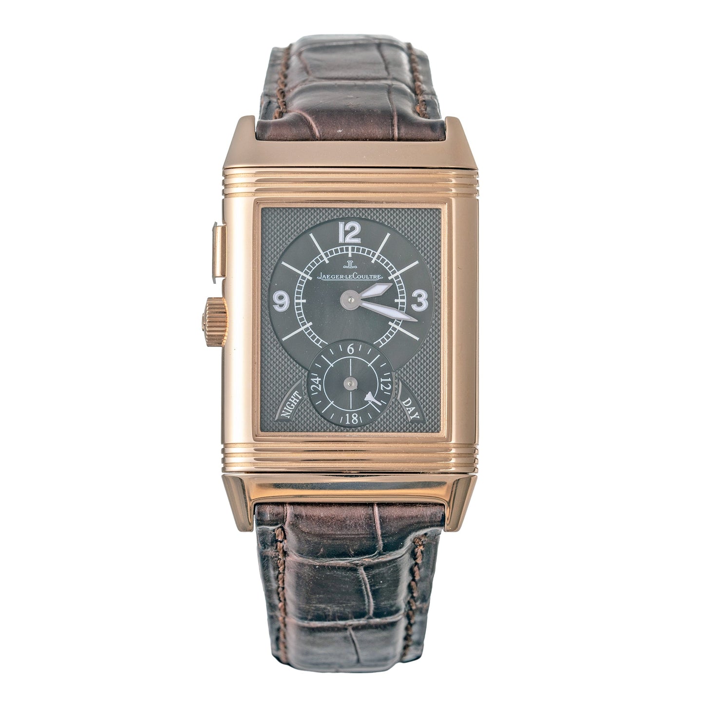 Jaeger - LeCoultre - Pre - Owned Reverso Duoface Night & Day Rose Gold (Q2712410)