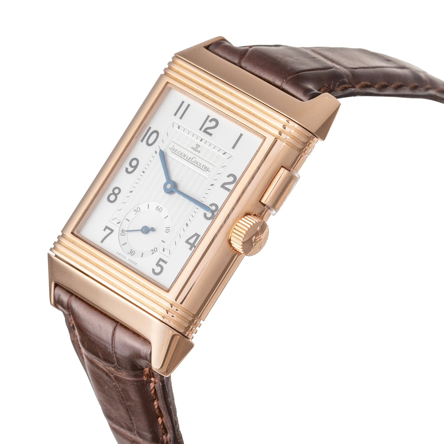 Jaeger - LeCoultre - Pre - Owned Reverso Duoface Night & Day Rose Gold (Q2712410)