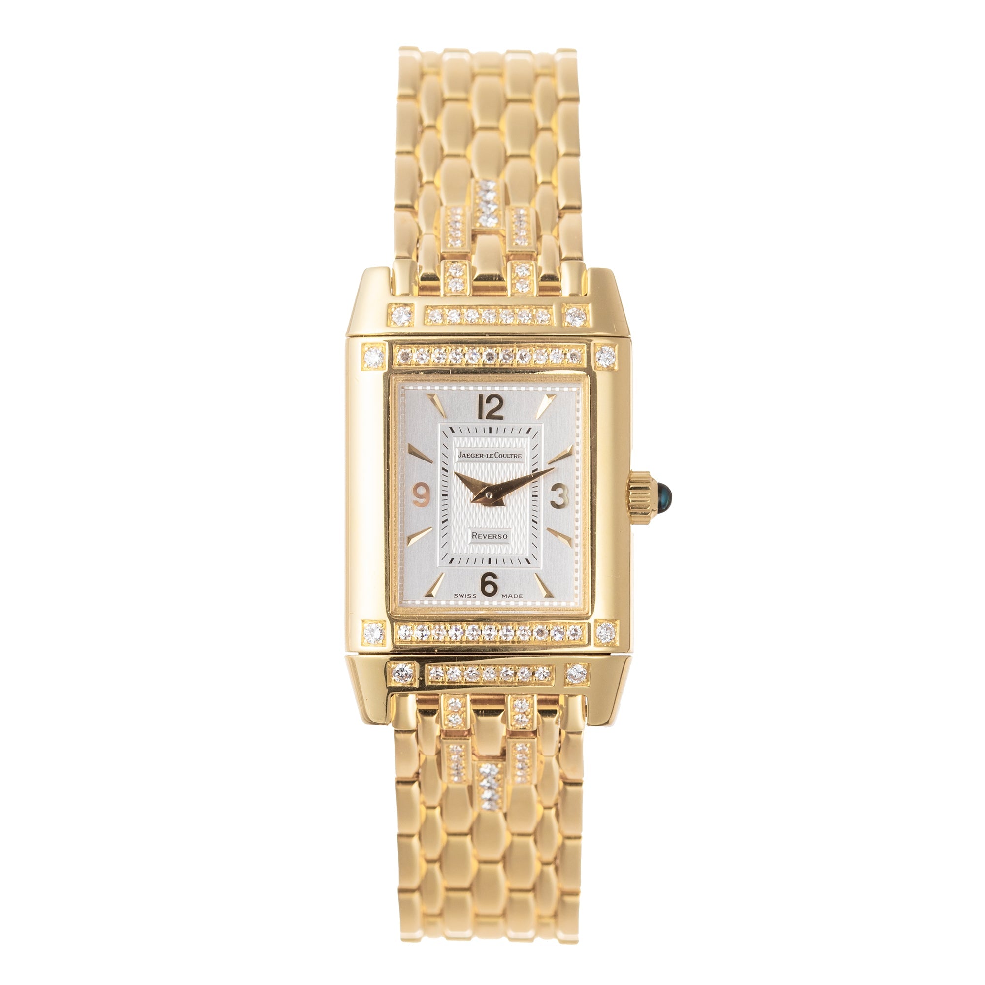 Jaeger-LeCoultre Reverso Yellow Gold Diamonds (265.1.86