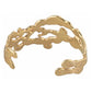 Jean Mahie - 22k Yellow Gold "Charming Monsters" Cuff Bracelet