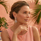 Kwiat - 18k White Gold Diamond Deco Drop Earrings