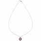 Kwiat - Diamond Ruby Floral Pendant Necklace