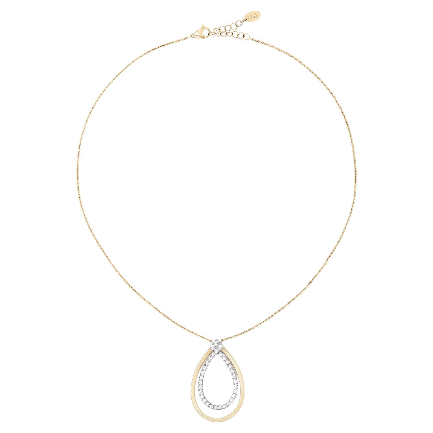 Marco Bicego - 18k Gold Diamond Masai Pendant Necklace