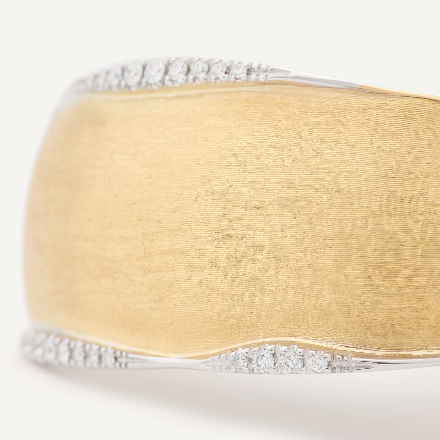 Marco Bicego - 18k Yellow Gold Diamond Lunaria Cuff Bracelet