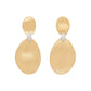 Marco Bicego - 18k Yellow Gold Diamond Lunaria Drop Earrings
