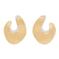 Marco Bicego - 18k Yellow Gold Diamond Lunaria Petal Statement Earrings