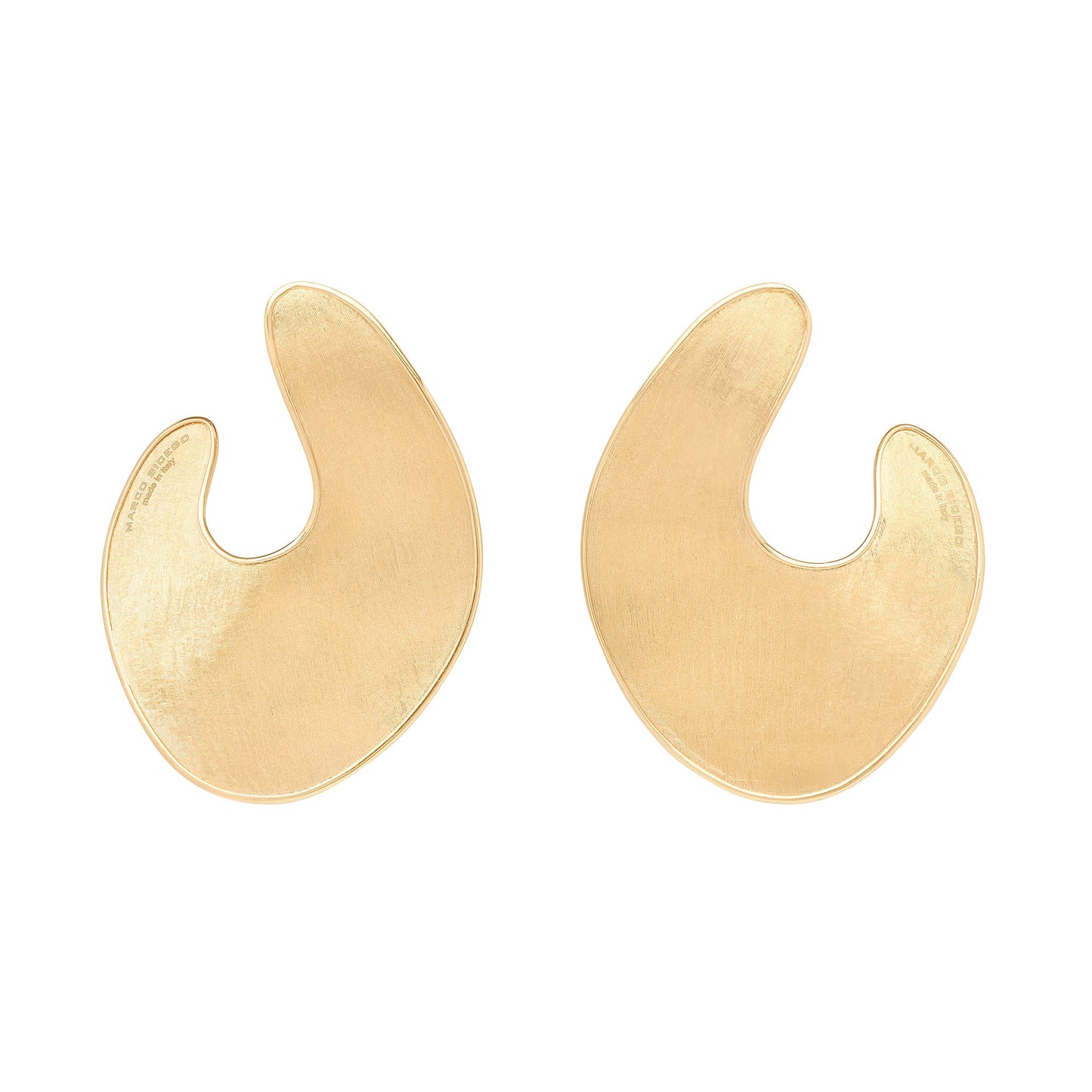 Marco Bicego - 18k Yellow Gold Lunaria Petal Statement Earrings