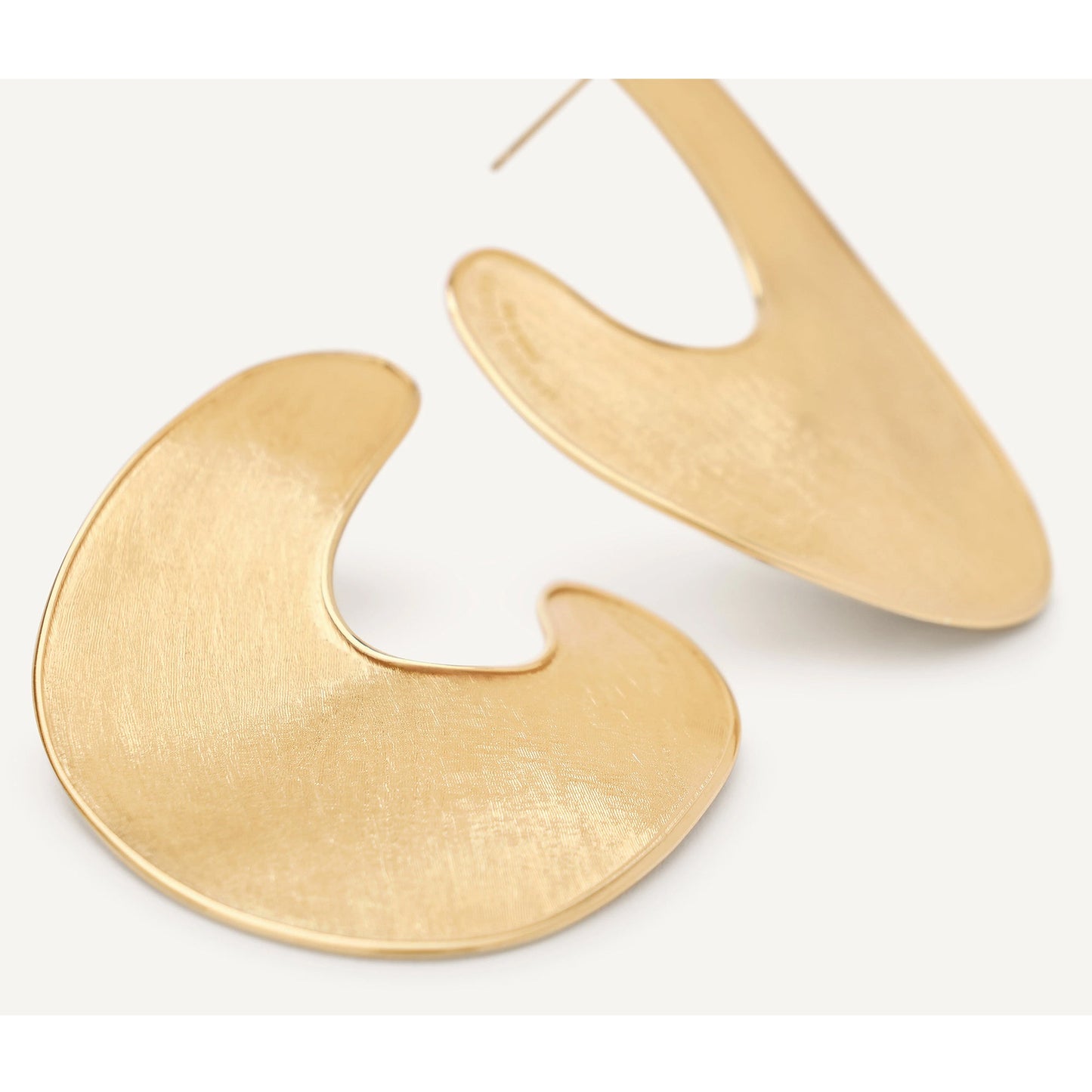 Marco Bicego - 18k Yellow Gold Lunaria Petal Statement Earrings