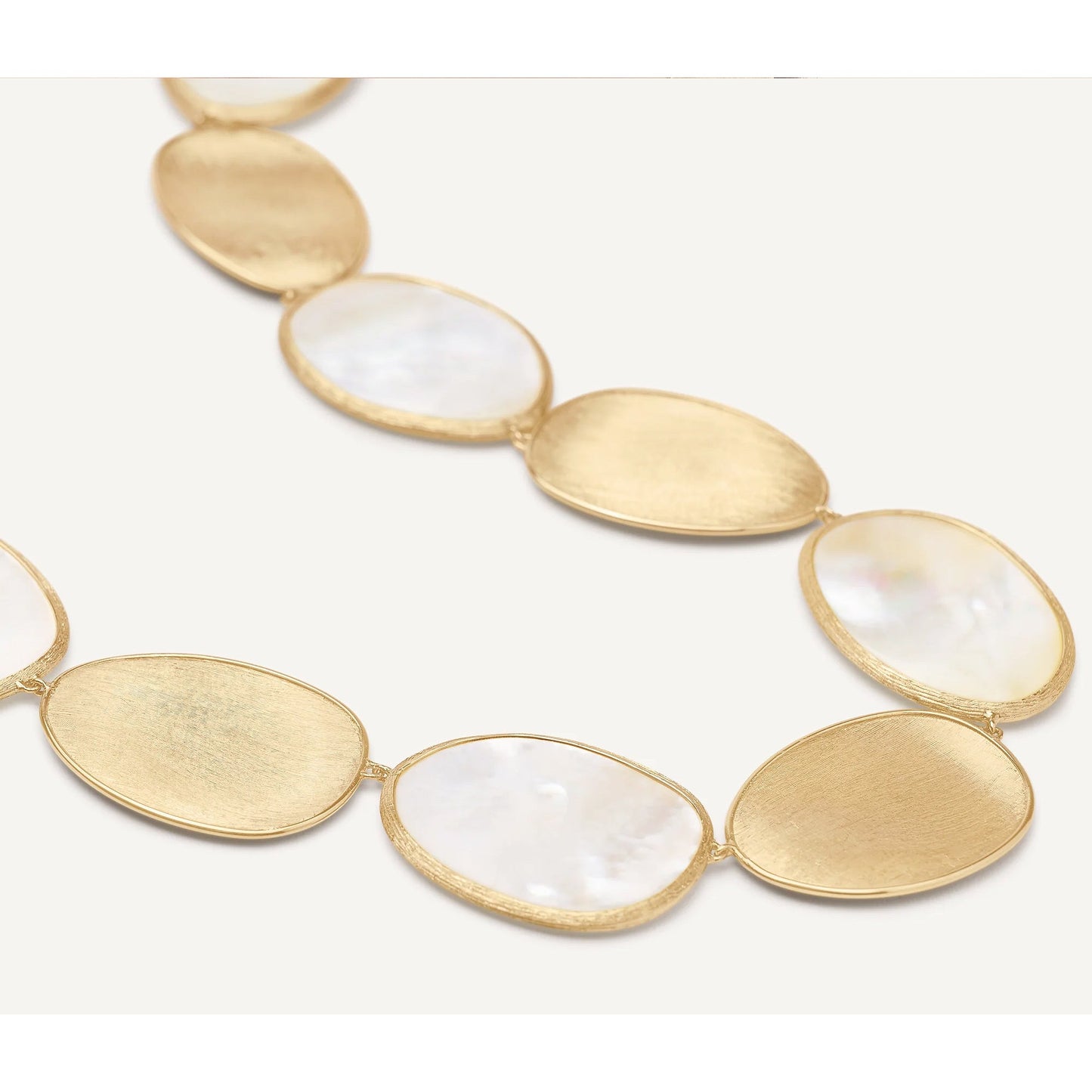 Marco Bicego - 18k Yellow Gold Mother - of - Pearl Lunaria Necklace