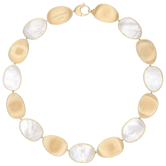 Marco Bicego - 18k Yellow Gold Mother - of - Pearl Lunaria Necklace