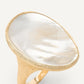 Marco Bicego - 18k Yellow Gold Mother - of - Pearl Lunaria Ring