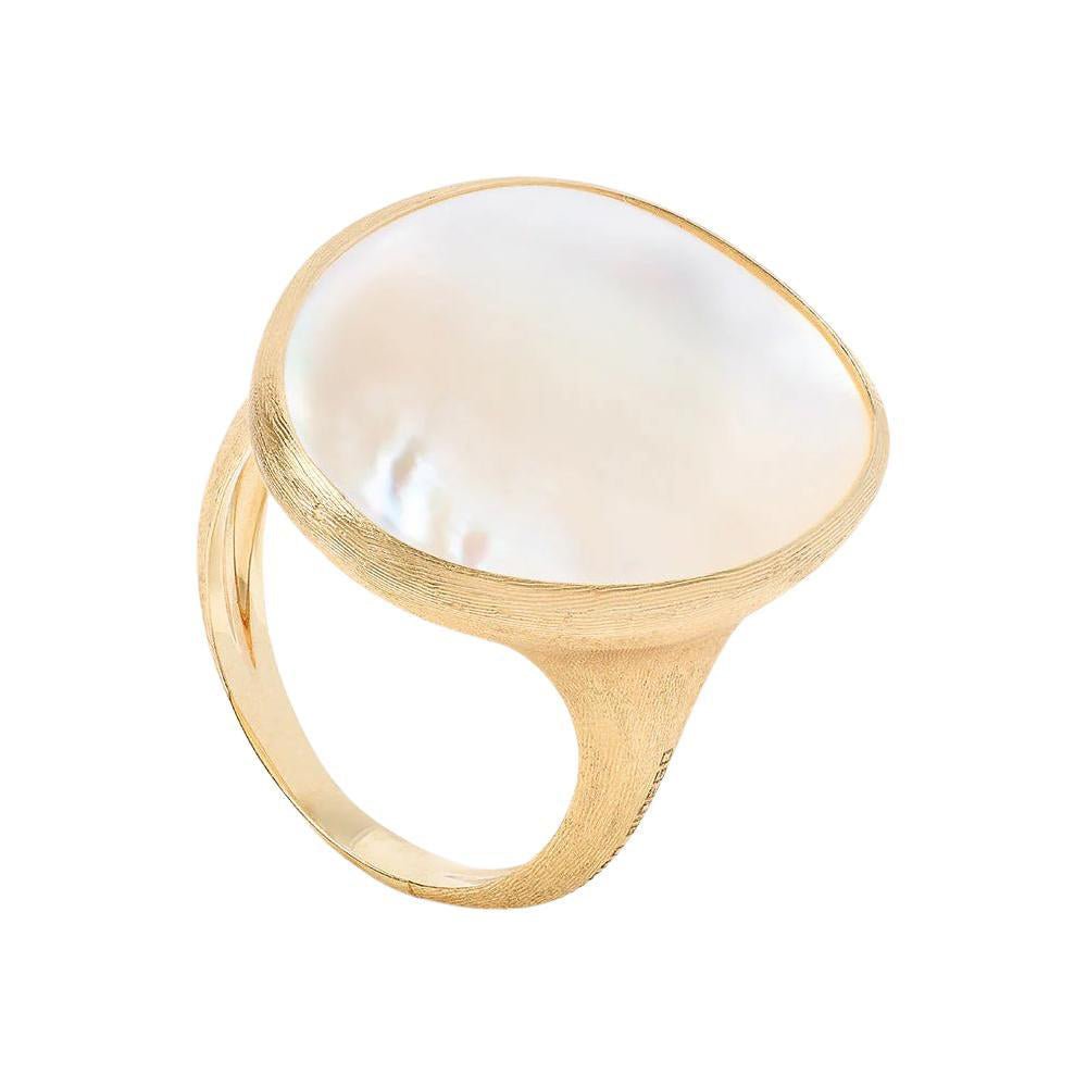 Marco Bicego - 18k Yellow Gold Mother - of - Pearl Lunaria Ring