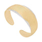 18k Yellow Gold Diamond Lunaria Cuff Bracelet