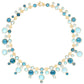 Marco Bicego - Multicolored Blue Topaz Jaipur Fringe Necklace