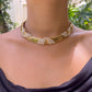 Marina B - 18k Yellow Gold Diamond Tubogas Collar Necklace