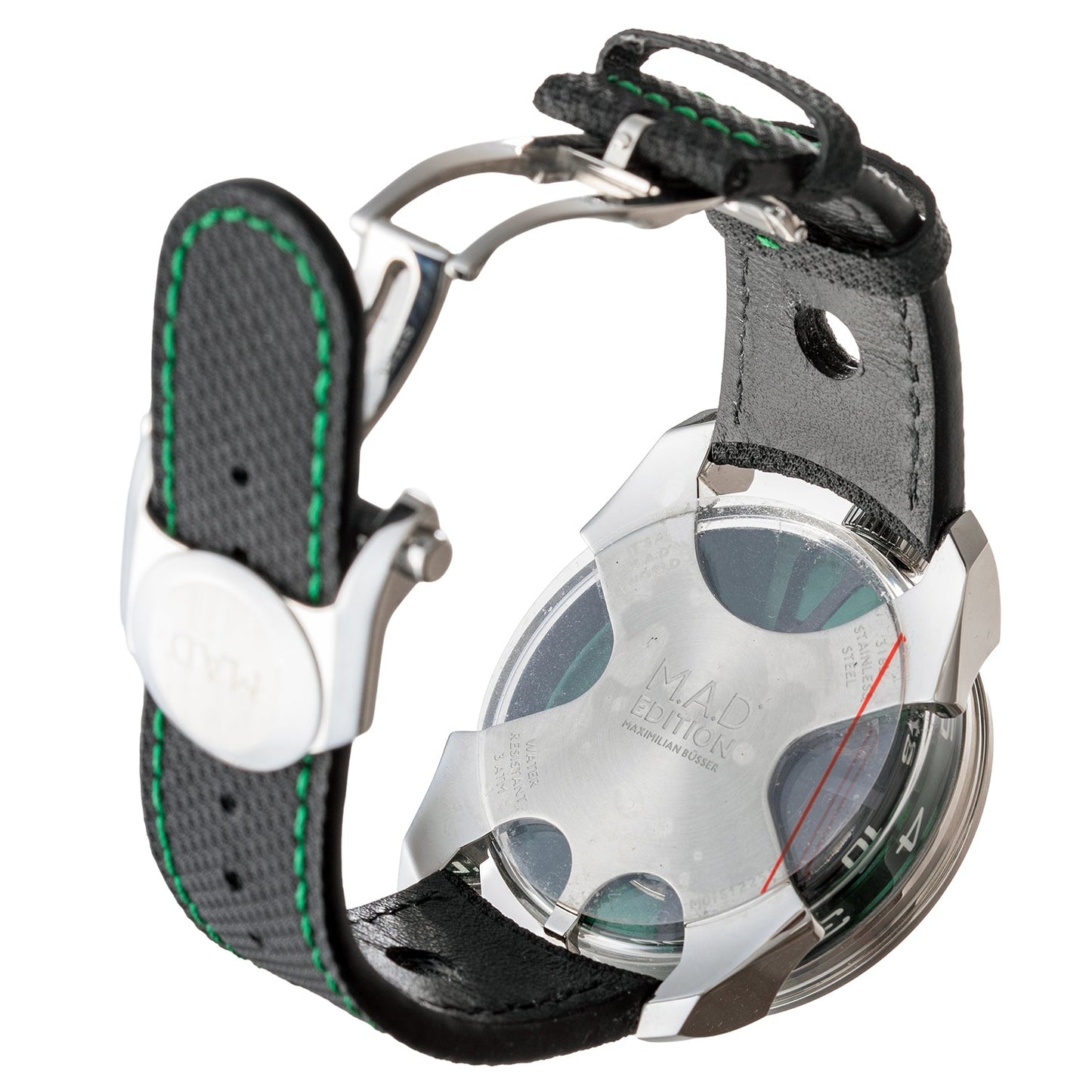 MB&F - M.A.D. 1 Green Edition 42mm Steel Watch