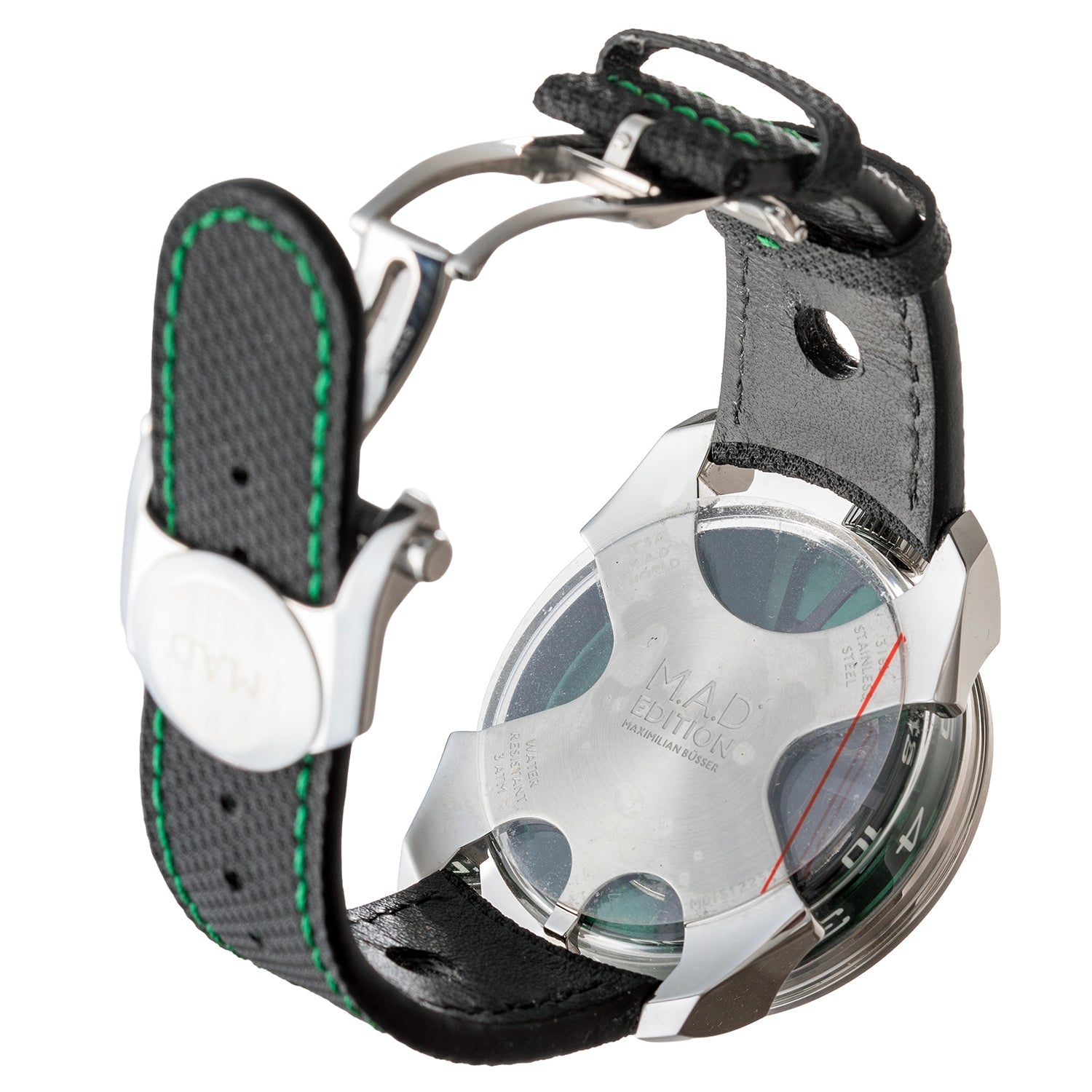 MB&F - M.A.D. 1 Green Edition 42mm Steel Watch
