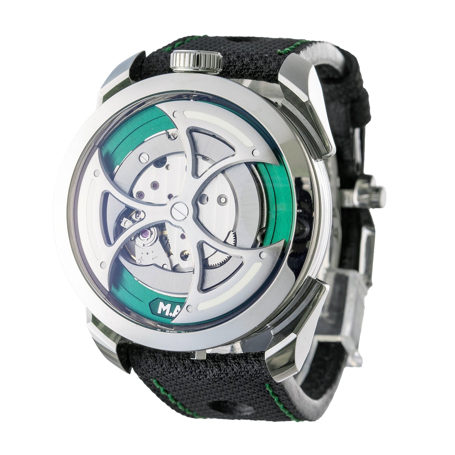 MB&F - M.A.D. 1 Green Edition 42mm Steel Watch