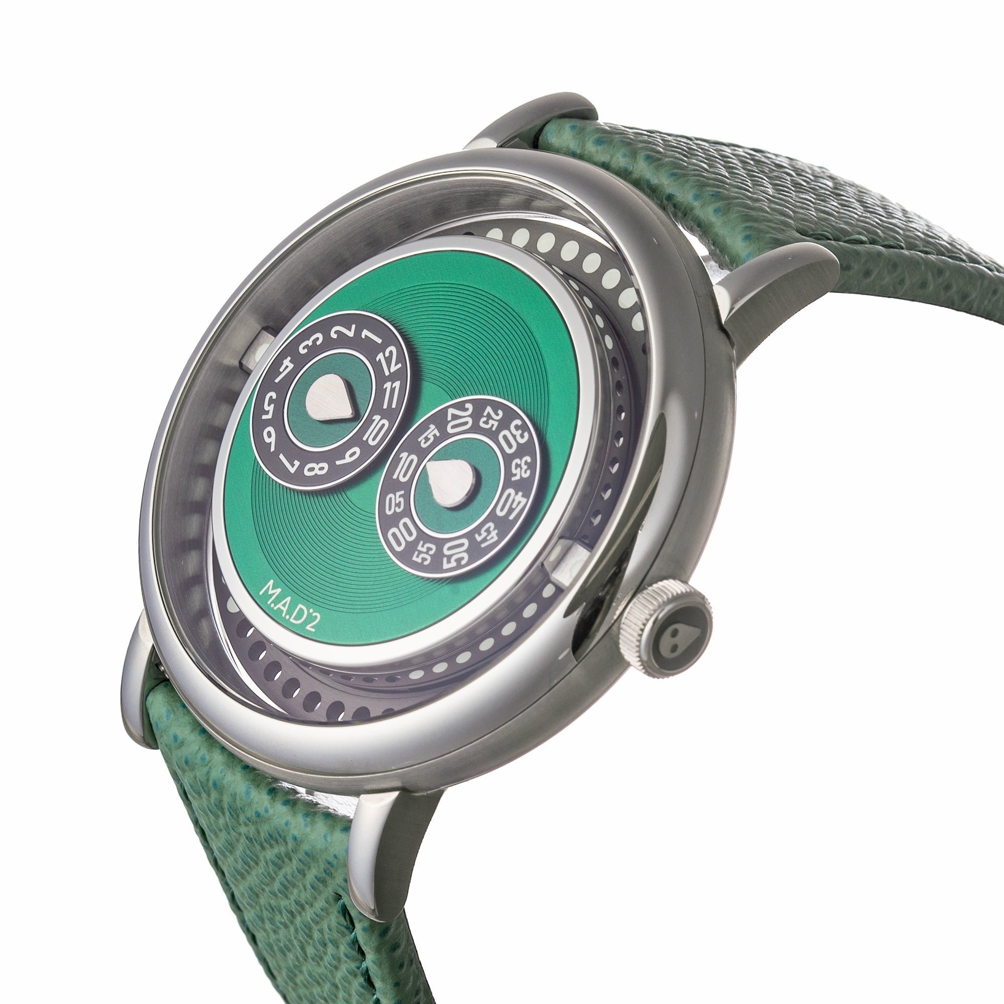 M.A.D. 2 Green Edition 42mm Steel – Greenleaf & Crosby