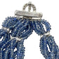 Michele della Valle - Multi - Strand Sapphire Bead Diamond Emerald Bracelet