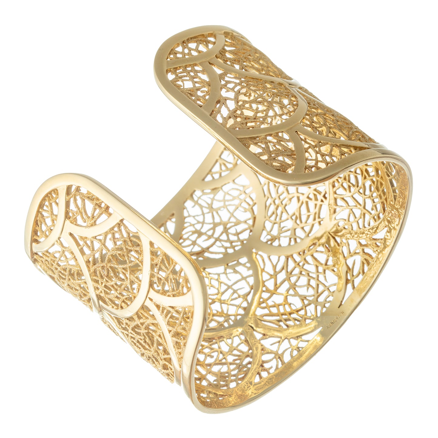 18k Yellow Gold Porto Nuevo Cuff Bracelet